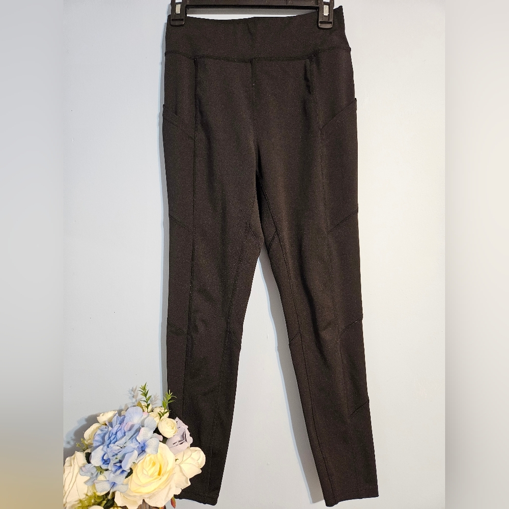 Black Pop Fit Leggings